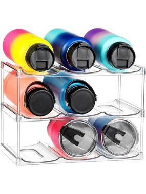 Stackable Water Bottle Holder Fits Stanley Yeti Hydro Flask 3 Tier 9 Bottle